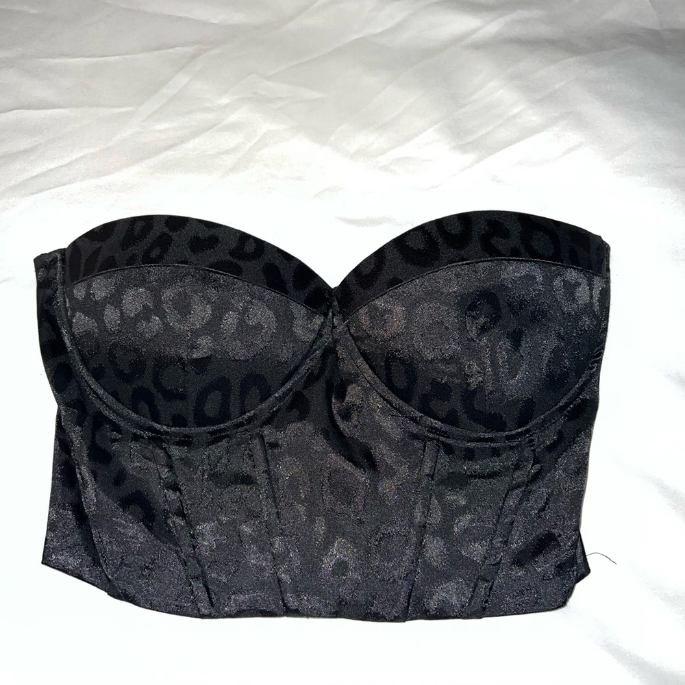 Shein Cheetah Corset Top